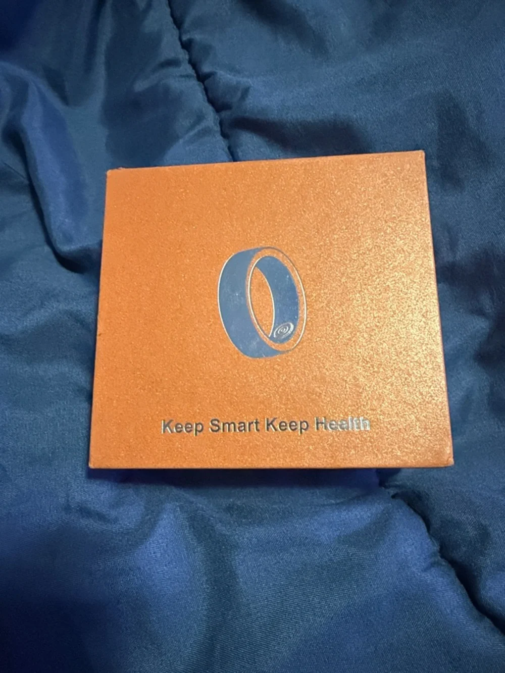 Smart Health Wearable Ring in Orange